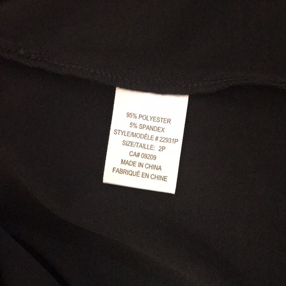 NWT Black Cleo Dress; Partial Side Ruching with Beading & Embroidery Detail; 2P - Picture 11 of 16